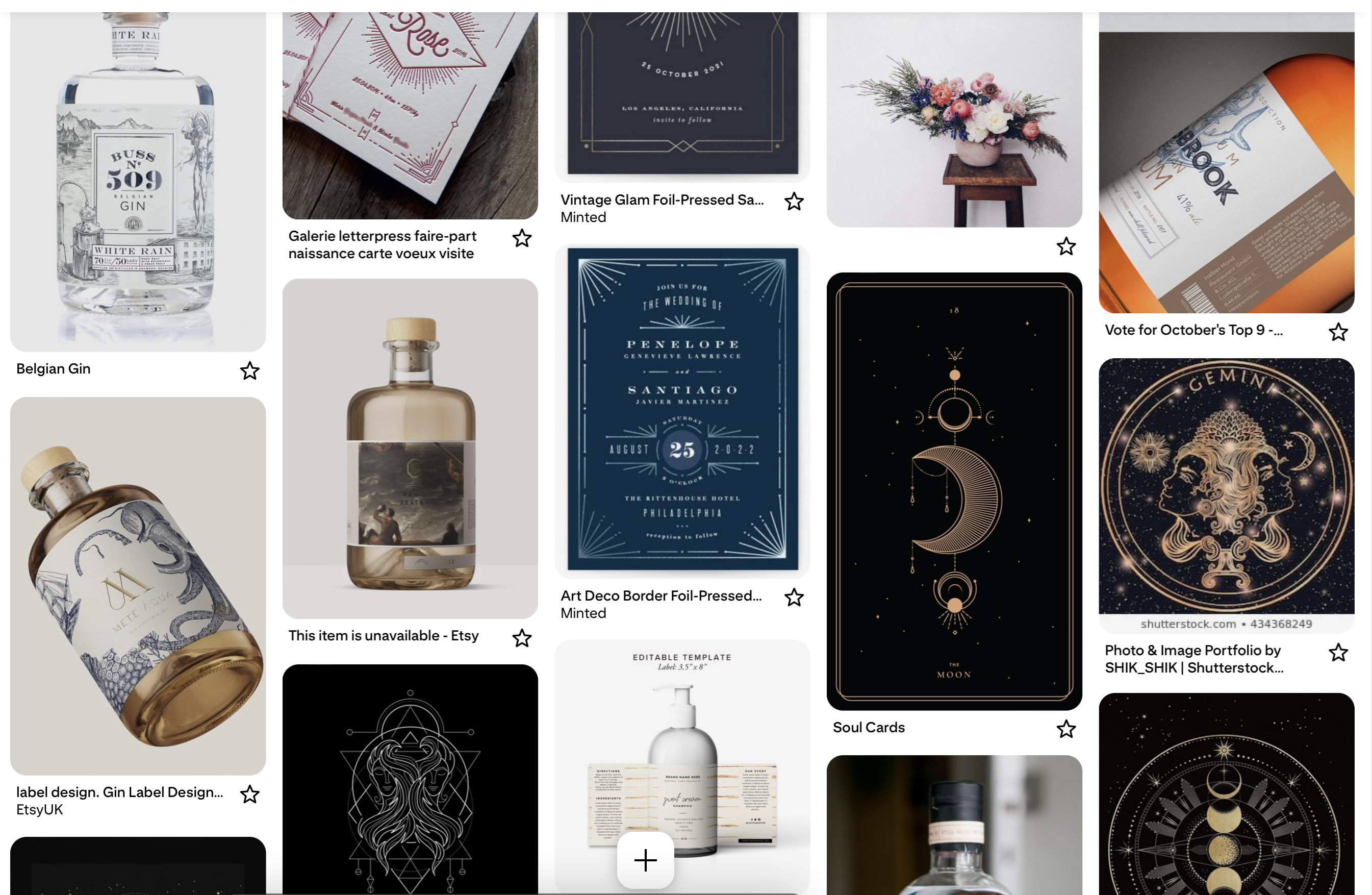 inspiratie en Moodboard
